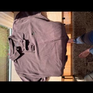 Brown Eddie Bauer polo medium